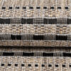 Carpet Runner Melissa Brown Black Stripes Indoor Outdoor