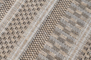 Carpet Runner Melissa Brown Stripes Indoor Outdoor