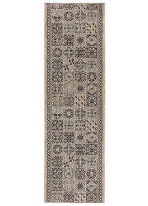 Carpet Runner Melissa Brown Black Mosaic Indoor Outdoor
