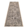 Carpet Runner Melissa Brown Black Mosaic Indoor Outdoor