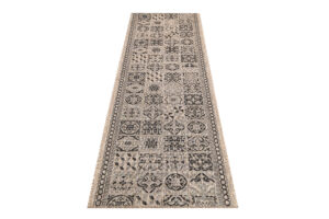 Carpet Runner Melissa Brown Black Mosaic Indoor Outdoor