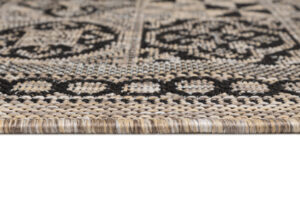 Carpet Runner Melissa Brown Black Mosaic Indoor Outdoor