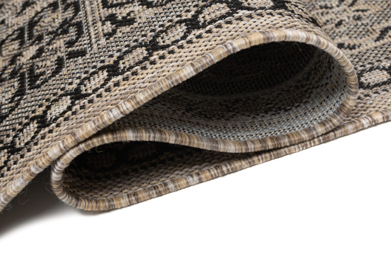 Carpet Runner Melissa Brown Black Mosaic Indoor Outdoor