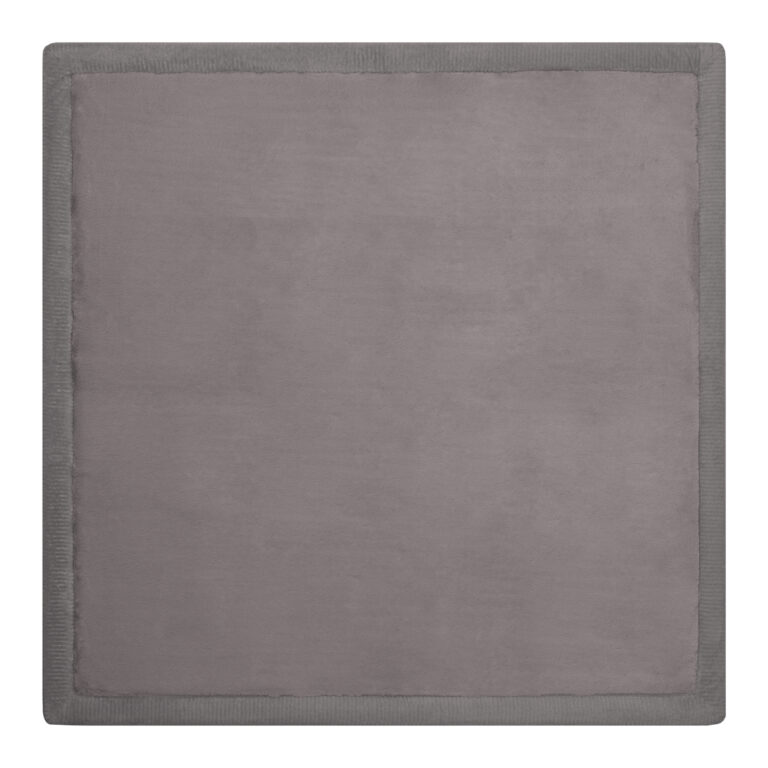 Kids’ Rug Fluffin Square Dark Grey