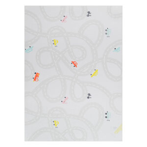 Children’s Rug Snooki Pastel Roads Beige Non-Slip
