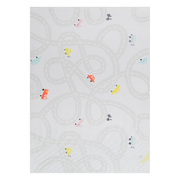 Children’s Rug Snooki Pastel Roads Beige Non-Slip