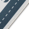Children’s Rug Snooki Town Gray Navy Blue Non-Slip