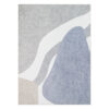 Area Rug Wisp Grey Blue Abstract