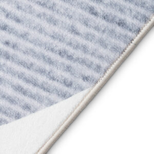 Area Rug Wisp Grey Blue Abstract