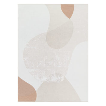 Area Rug Wisp Light Beige Geometric