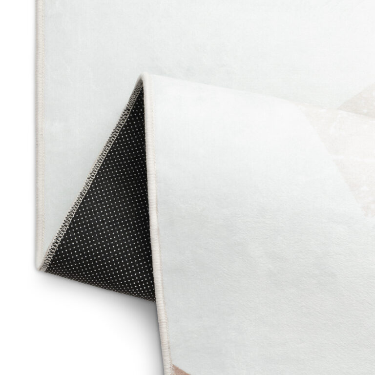 Area Rug Wisp Light Beige Geometric