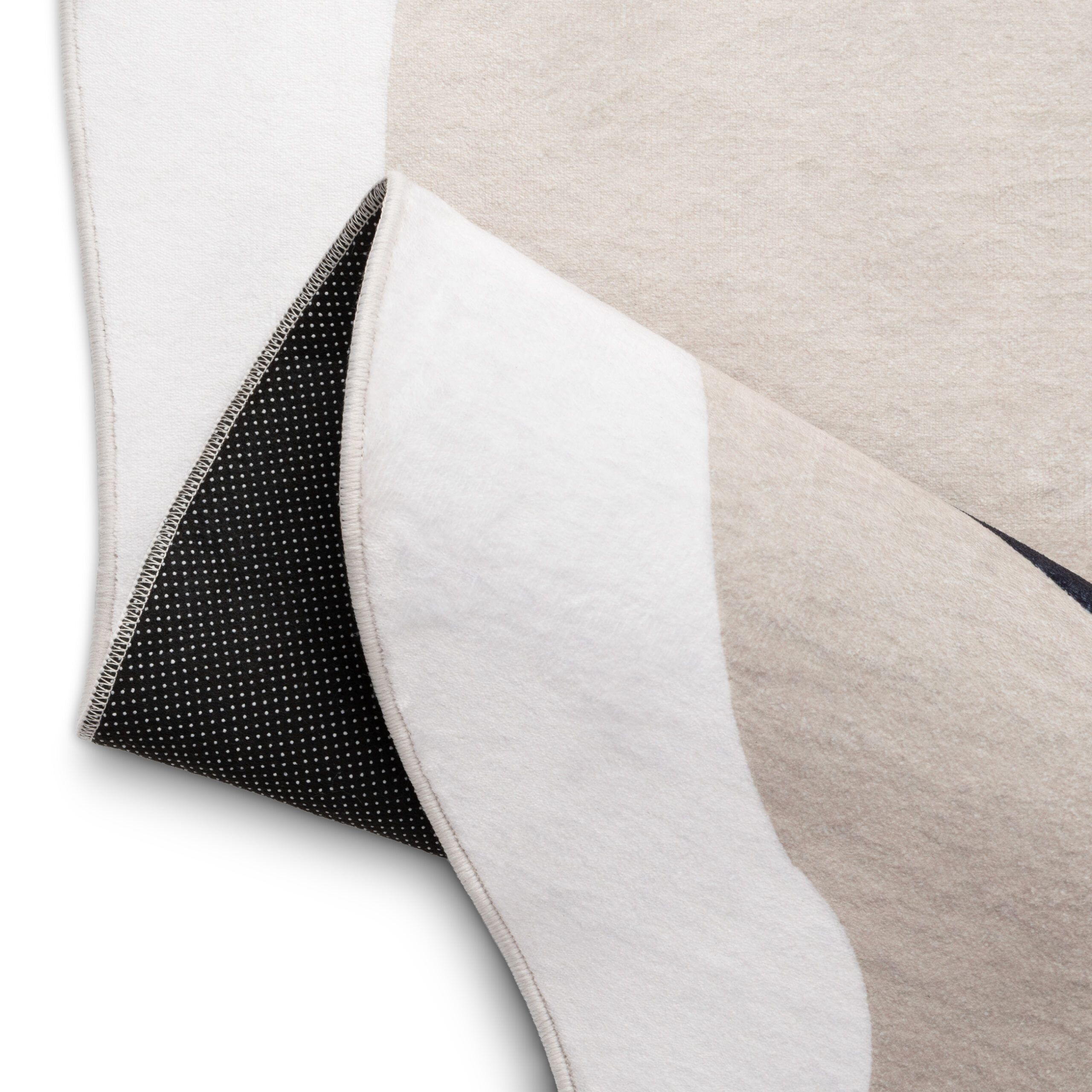 Area Rug Wisp With Irregular Shape Beige