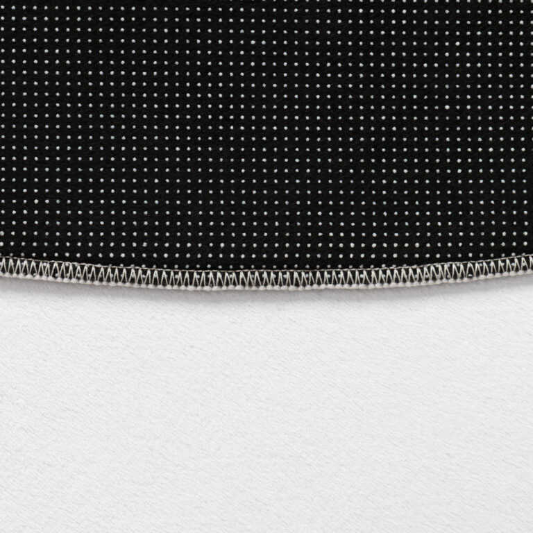 Area Rug Wisp With Irregular Shape White Lines