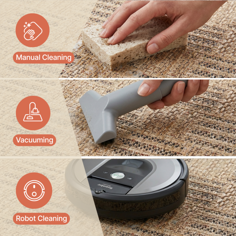 Outdoor Area Rug Yucana Beige Brown Checkered