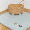 Kids’ Rug Fluffin Square Baby Blue
