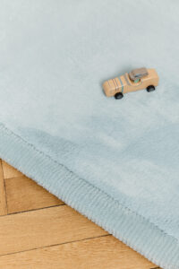 Kids’ Rug Fluffin Square Baby Blue