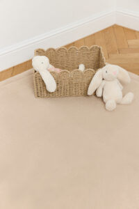 Kids’ Rug Fluffin Square Beige