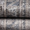 Dubai Grey Distressed Non-Slip Rug