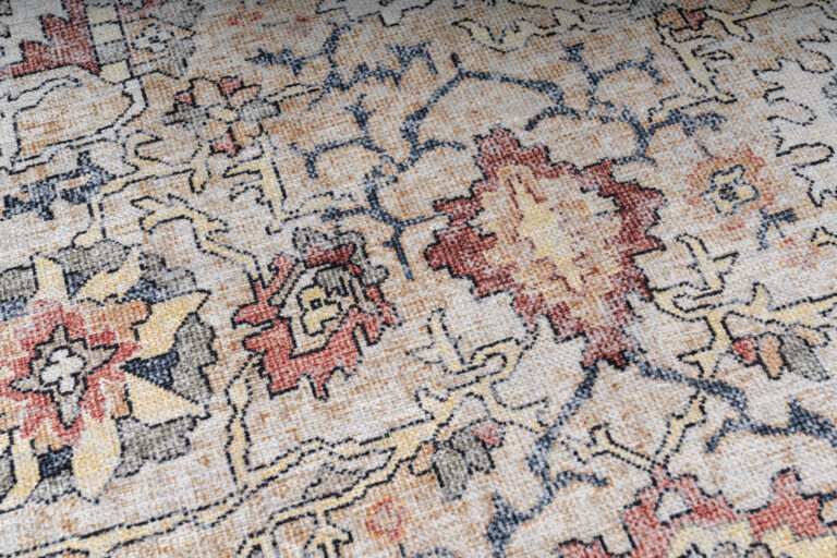 Dubai Multicolour Ornamental Non-Slip Rug