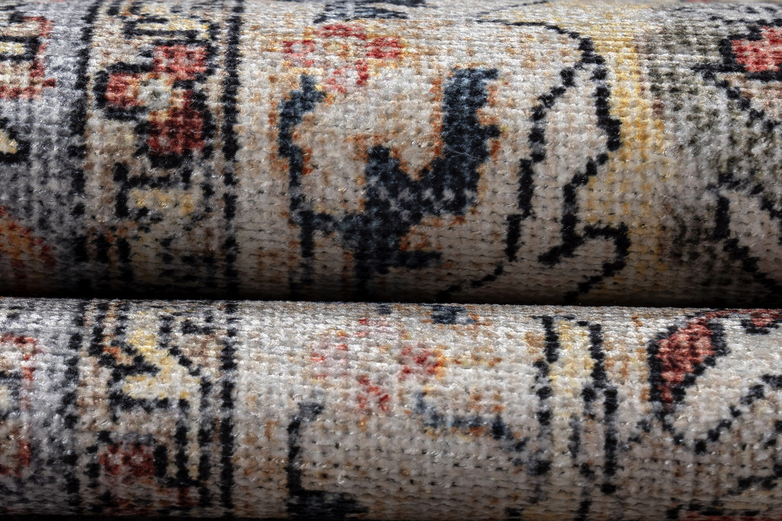 Dubai Multicolour Ornamental Non-Slip Rug