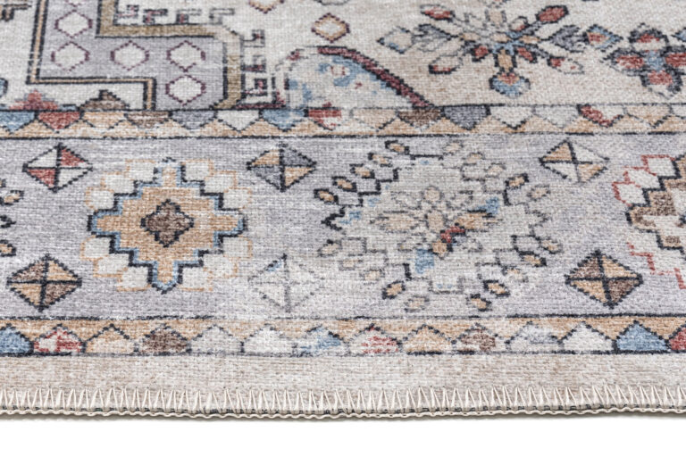 Dubai Multicolour Vintage Non-Slip Rug