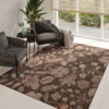 Outdoor Rug Melissa Brown Flowers