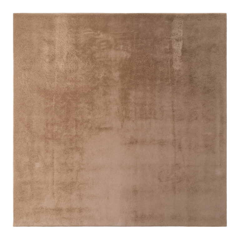Area Rug Lumi Square Brown Non-Slip