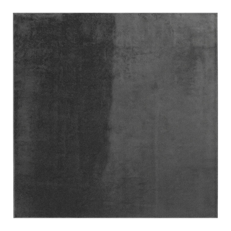 Area Rug Lumi Square Dark Grey Non-Slip