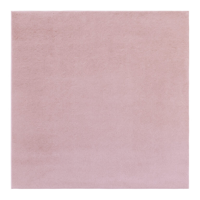 Area Rug Lumi Square Pink Non-Slip