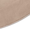 Area Rug Lumi Round Brown Non-Slip
