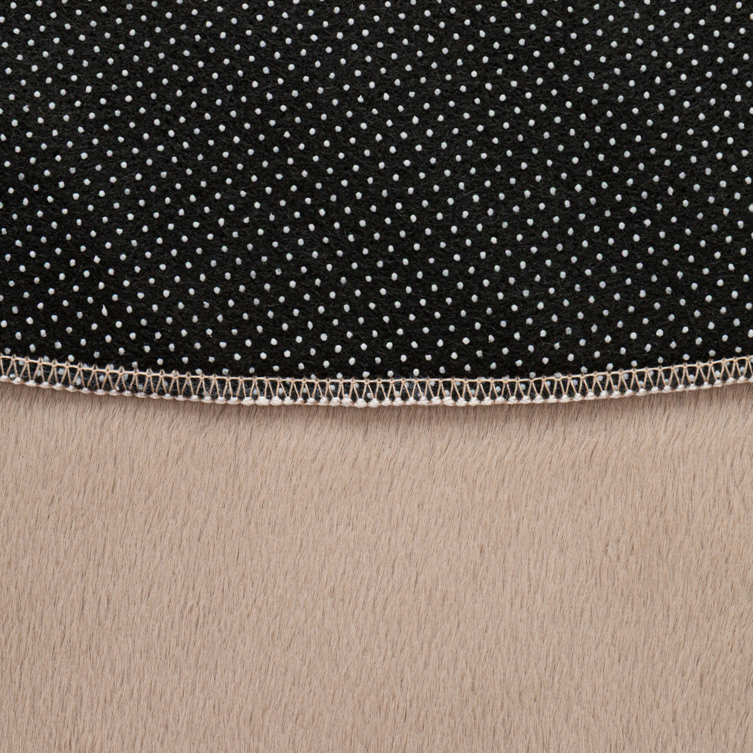 Area Rug Lumi Round Brown Non-Slip
