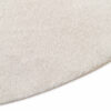 Area Rug Lumi Round Cream Non-Slip