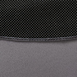 Area Rug Lumi Round Dark Grey Non-Slip