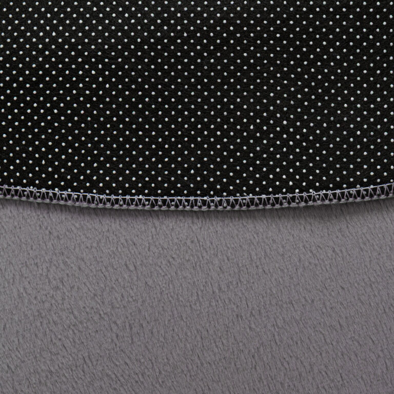 Area Rug Lumi Round Dark Grey Non-Slip