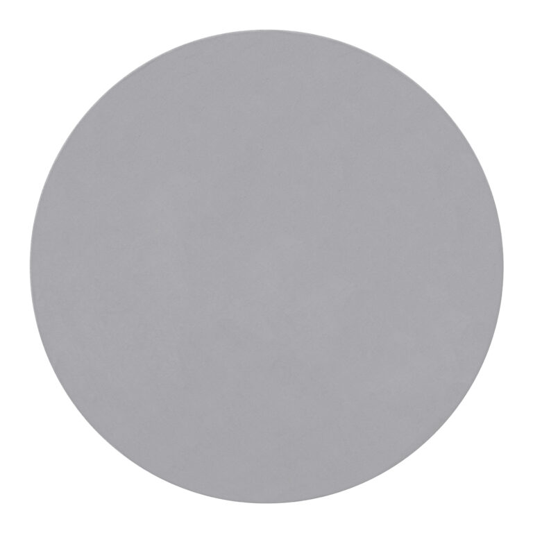 Area Rug Lumi Round Light Grey Non-Slip