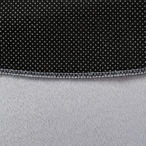 Area Rug Lumi Round Light Grey Non-Slip