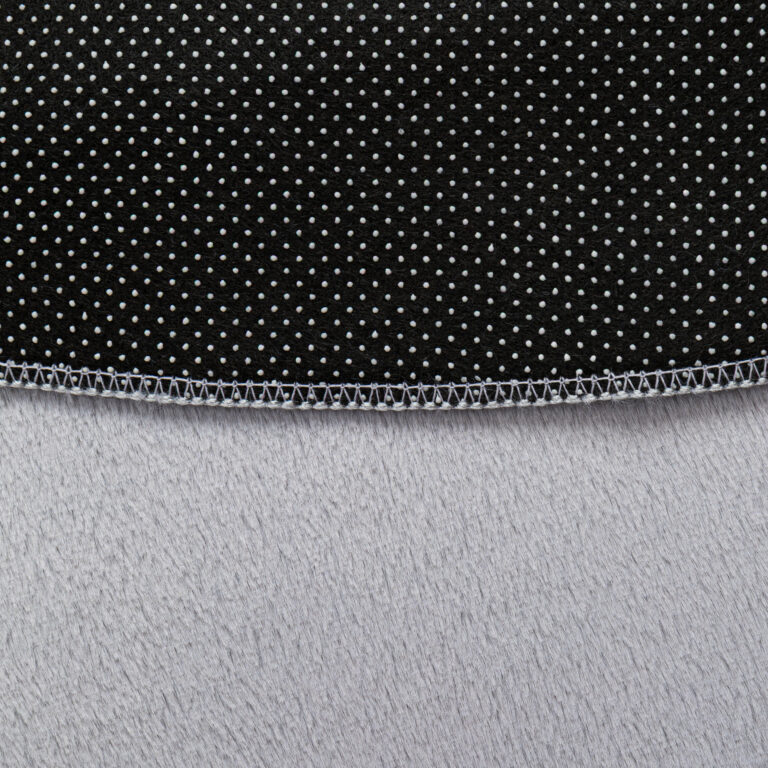 Area Rug Lumi Round Light Grey Non-Slip