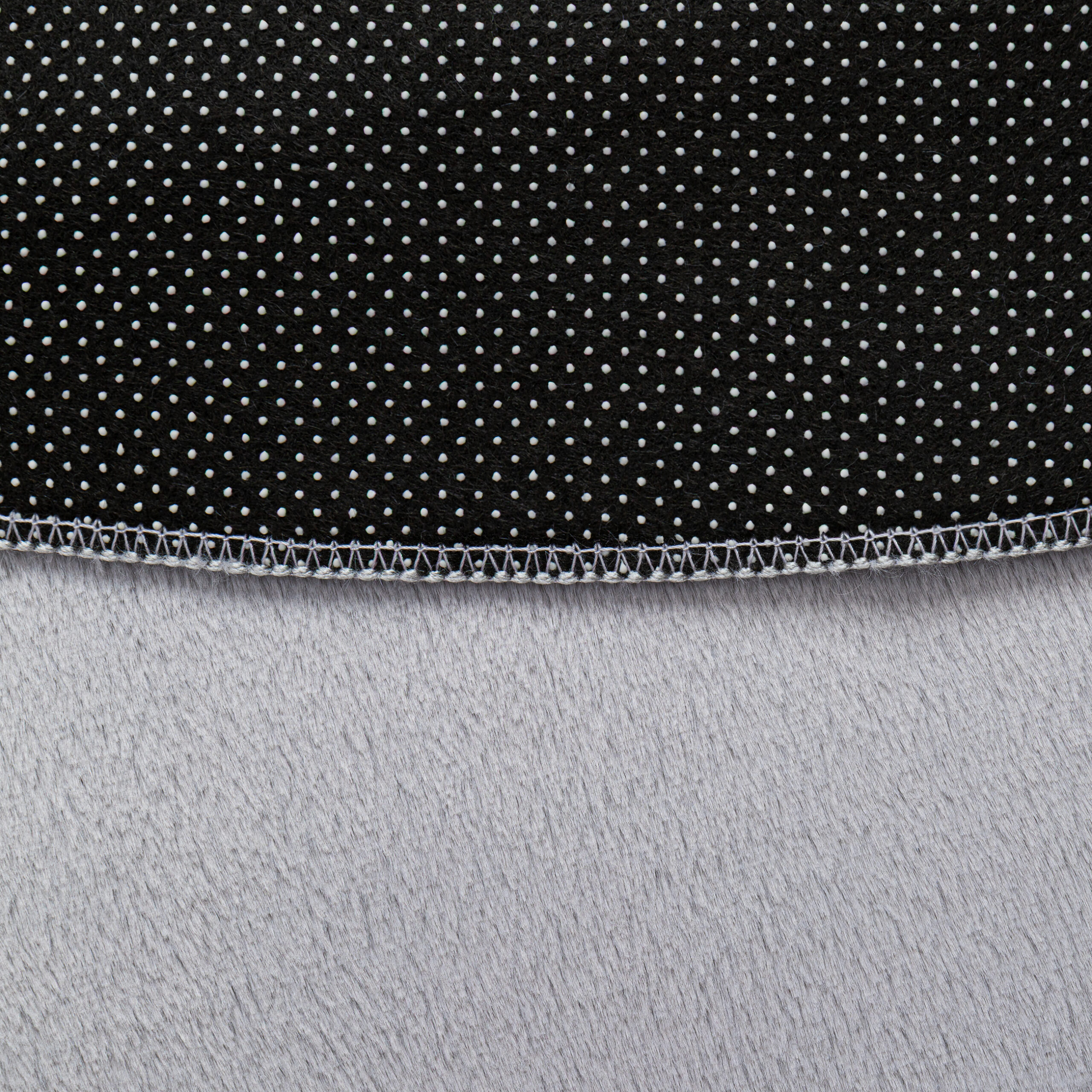 Area Rug Lumi Round Light Grey Non-Slip