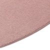 Area Rug Lumi Round Pink Non-Slip