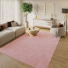 Area Rug Lumi Pink Non-Slip