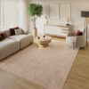 Area Rug Lumi Brown Non-Slip