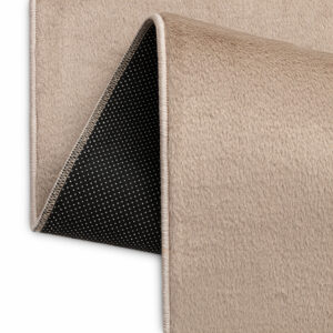 Area Rug Lumi Square Brown Non-Slip