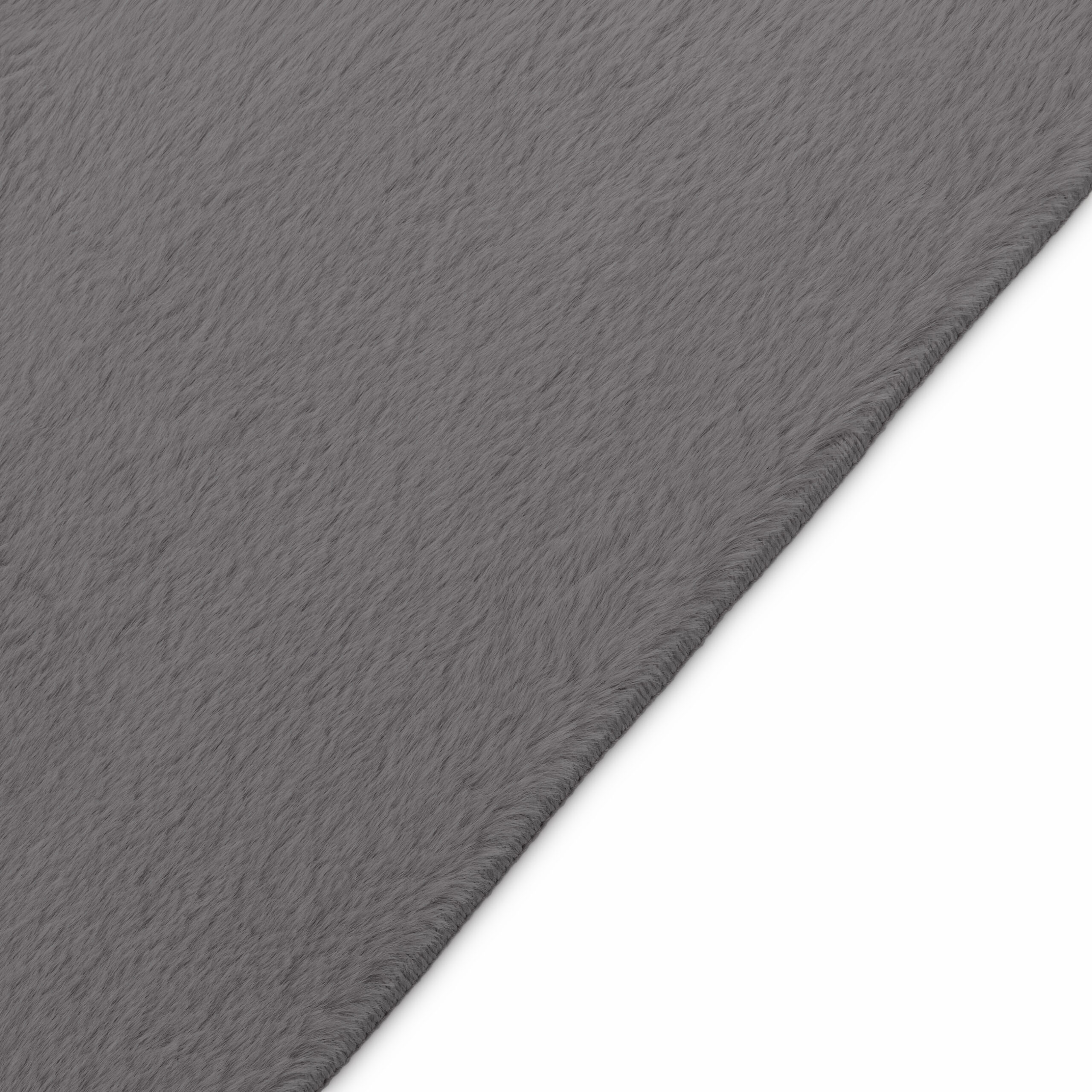 Area Rug Lumi Dark Grey Non-Slip