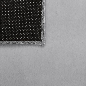 Area Rug Lumi Square Light Grey Non-Slip