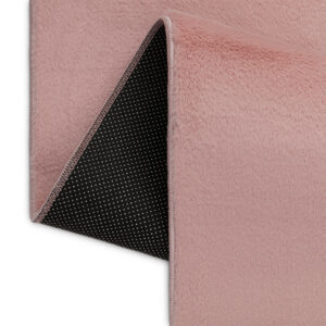 Area Rug Lumi Square Pink Non-Slip