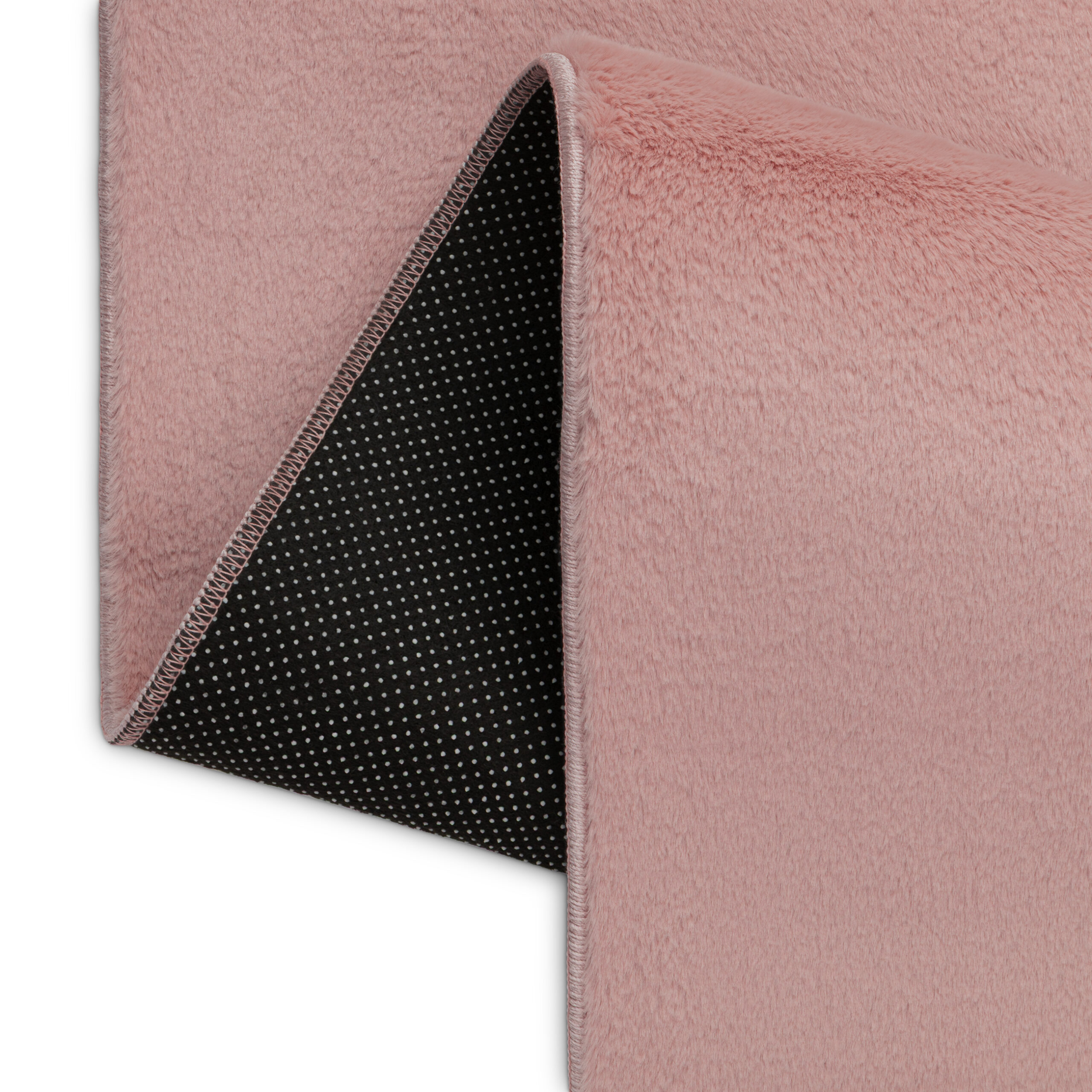 Area Rug Lumi Square Pink Non-Slip