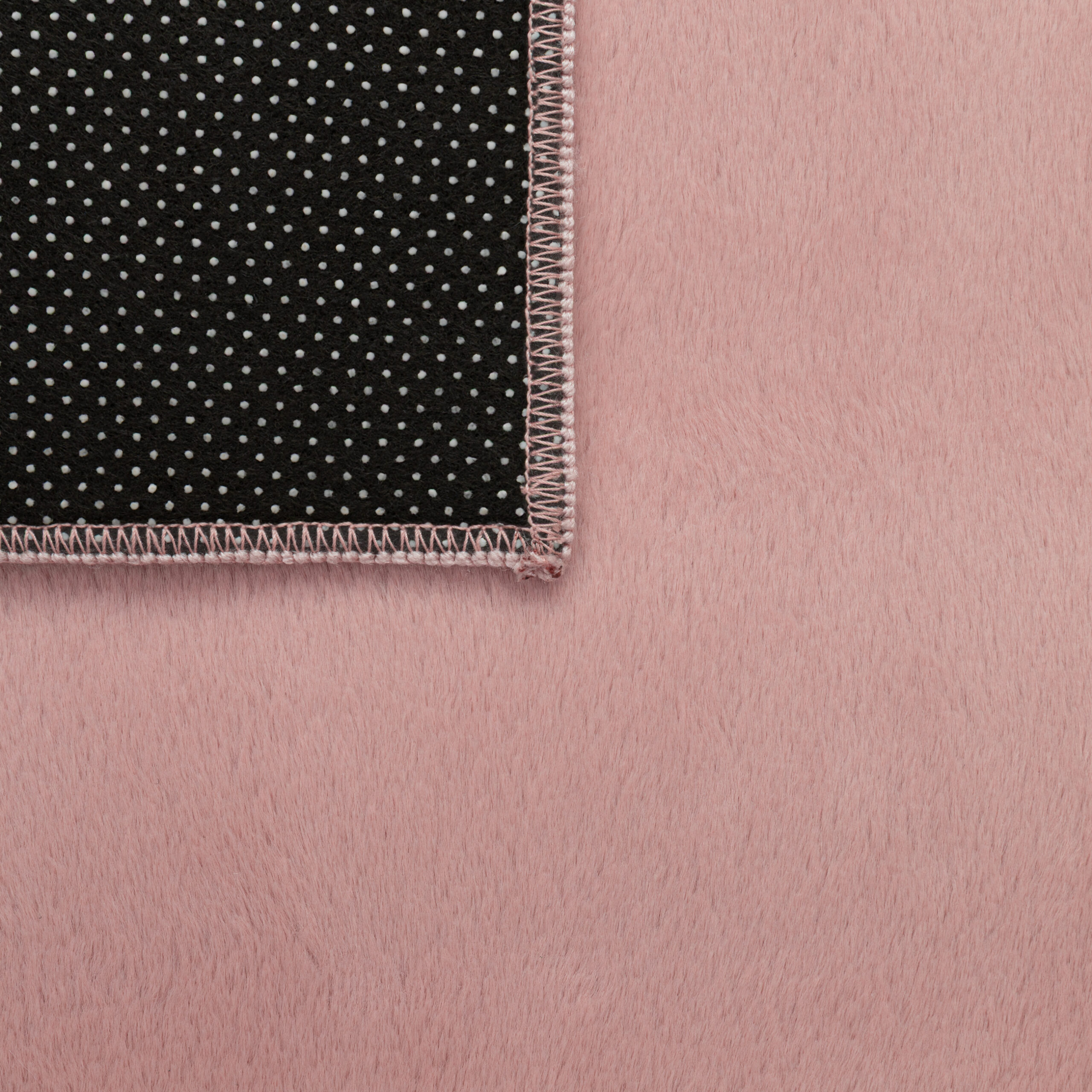 Area Rug Lumi Square Pink Non-Slip