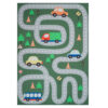 Children’s Rug Snooki Green Road Non-Slip