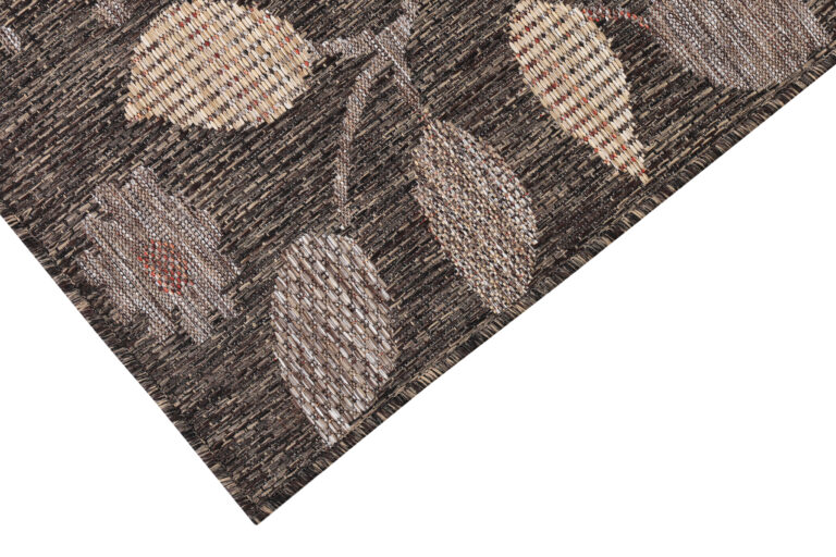 Outdoor Rug Melissa Brown Flowers