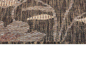 Outdoor Rug Melissa Brown Flowers